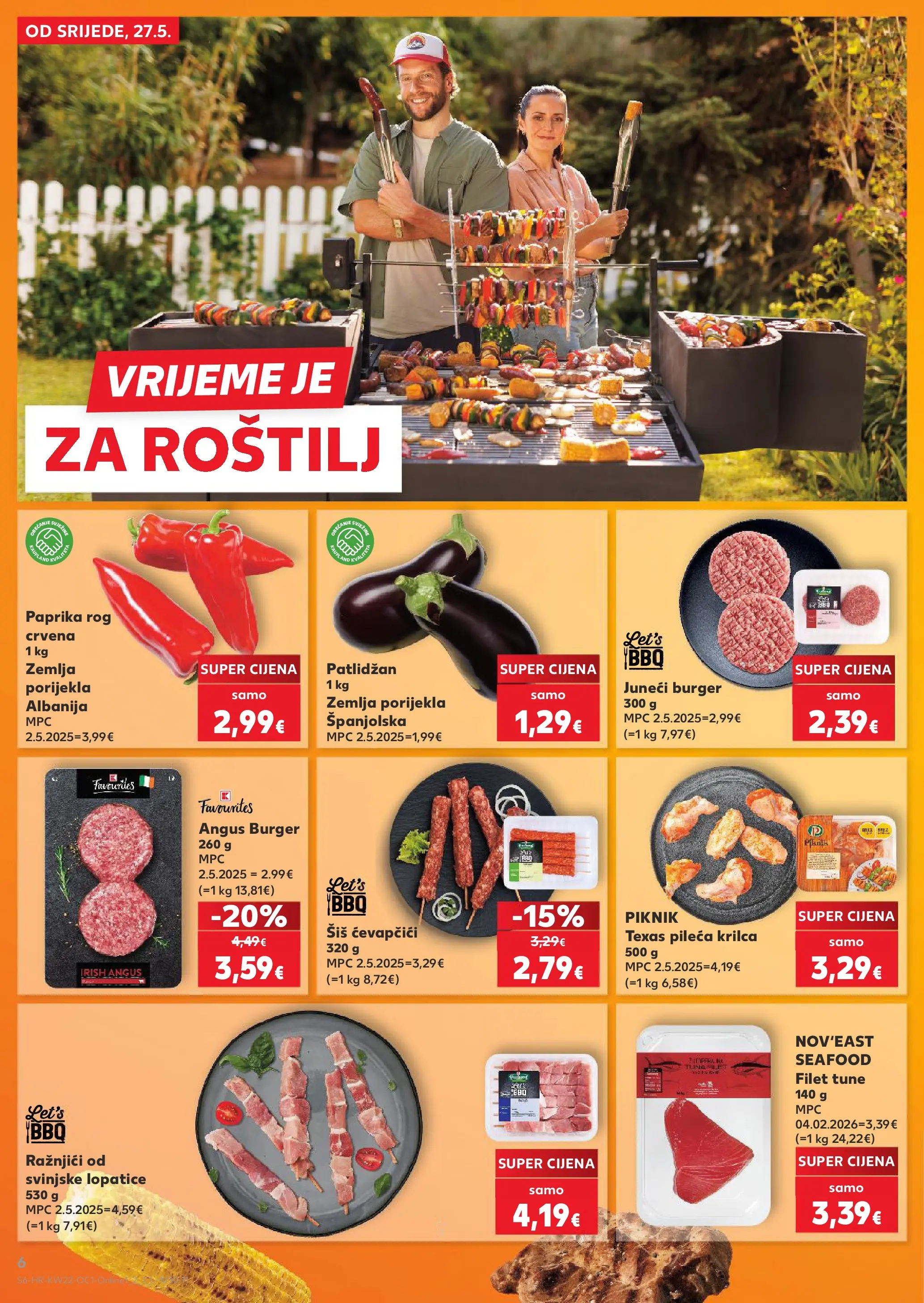 Kaufland - Kaufland katalog do 02.06.2026 novi od 26.05.2026 na listanje > letak digitalni | Stranica: 6
