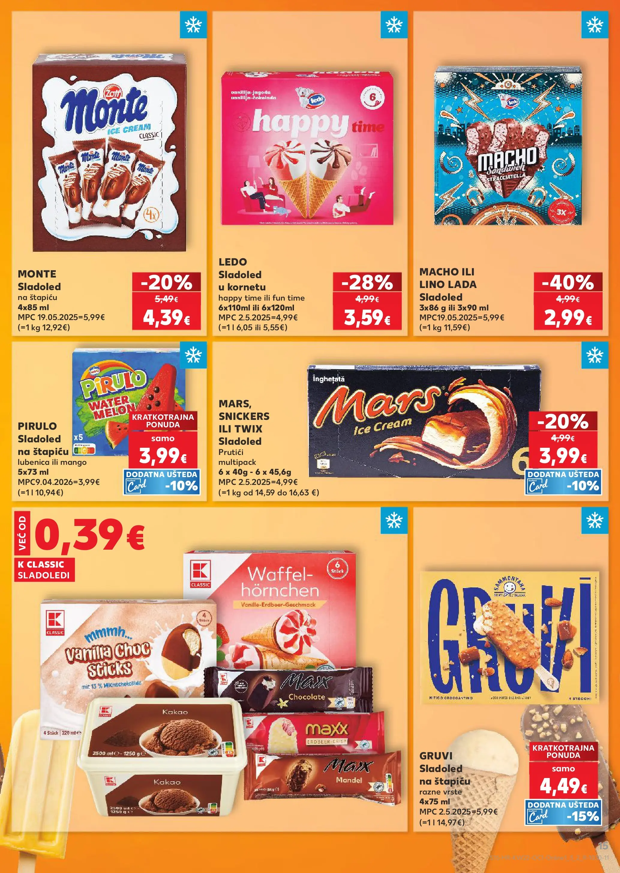 Kaufland - Kaufland katalog do 02.06.2026 novi od 26.05.2026 na listanje > letak digitalni | Stranica: 15