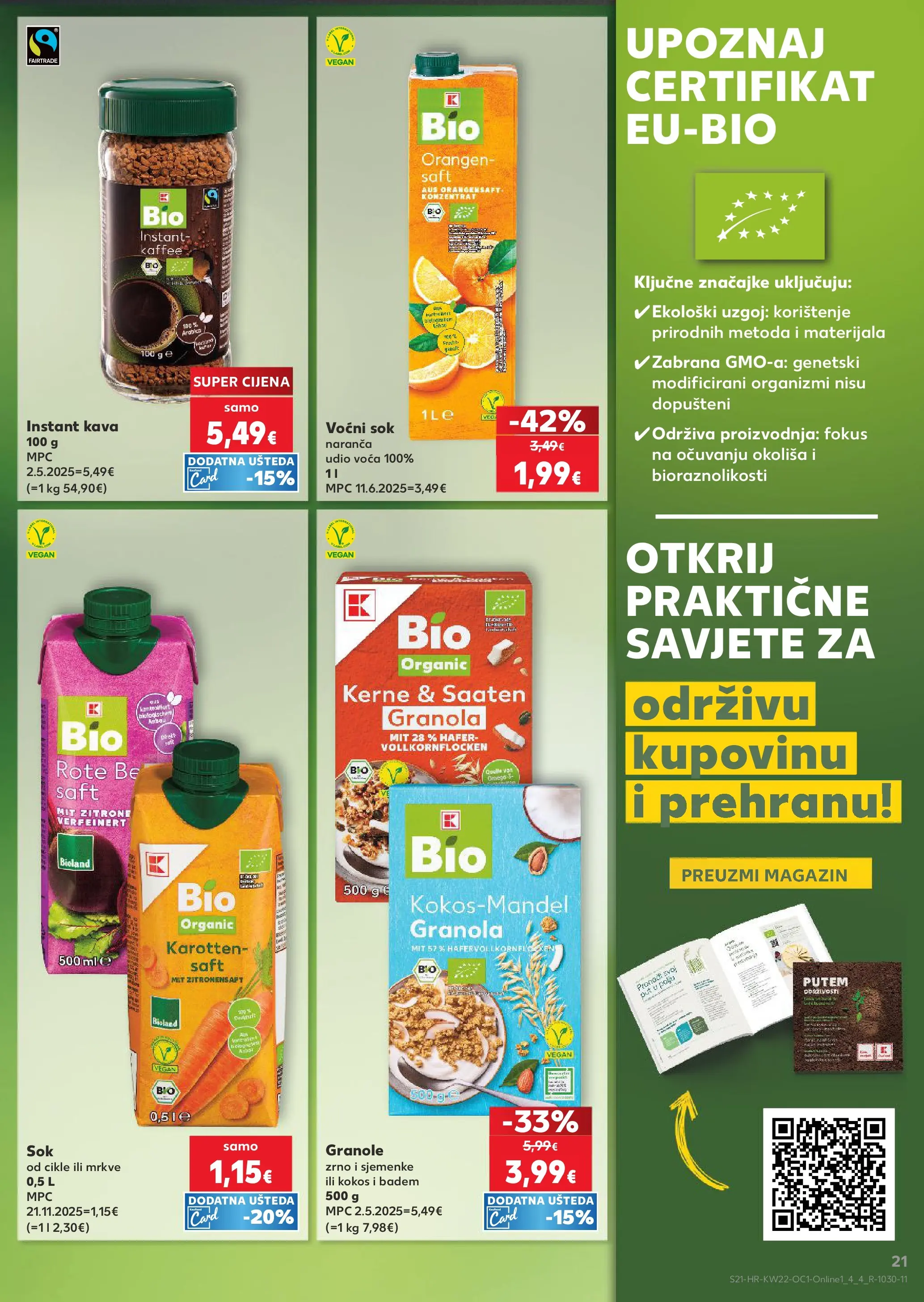 Kaufland - Kaufland katalog do 02.06.2026 novi od 26.05.2026 na listanje > letak digitalni | Stranica: 21