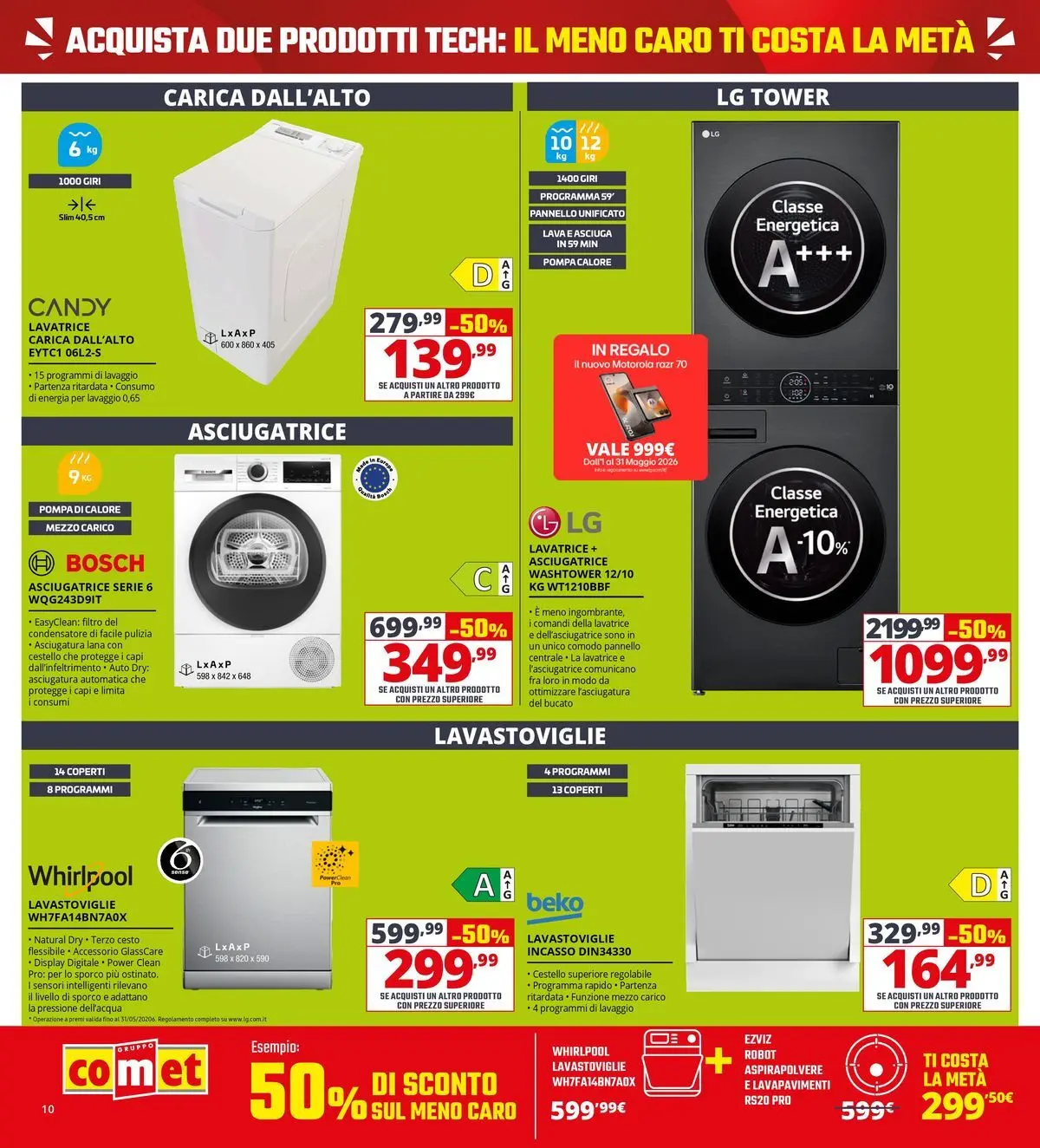 Nuovo Comet - Il meno caro costa la metà da Comet! dal 20/05/2026 > offerte anteprima 🛍️ | Pagina: 10