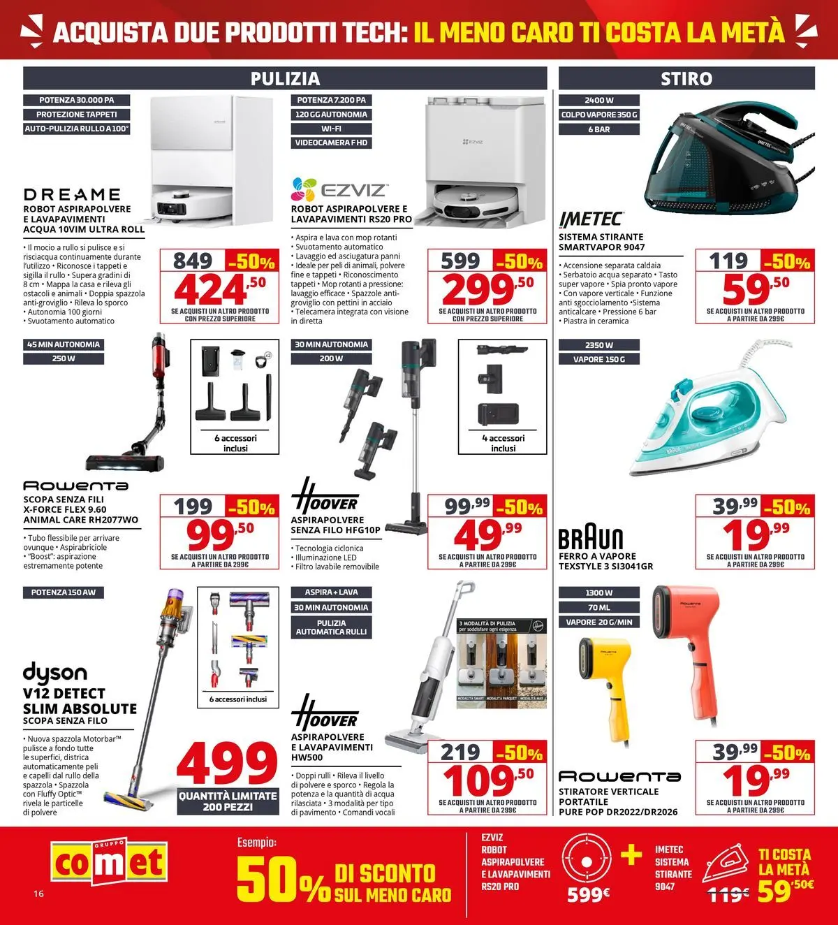Nuovo Comet - Il meno caro costa la metà da Comet! dal 20/05/2026 > offerte anteprima 🛍️ | Pagina: 16
