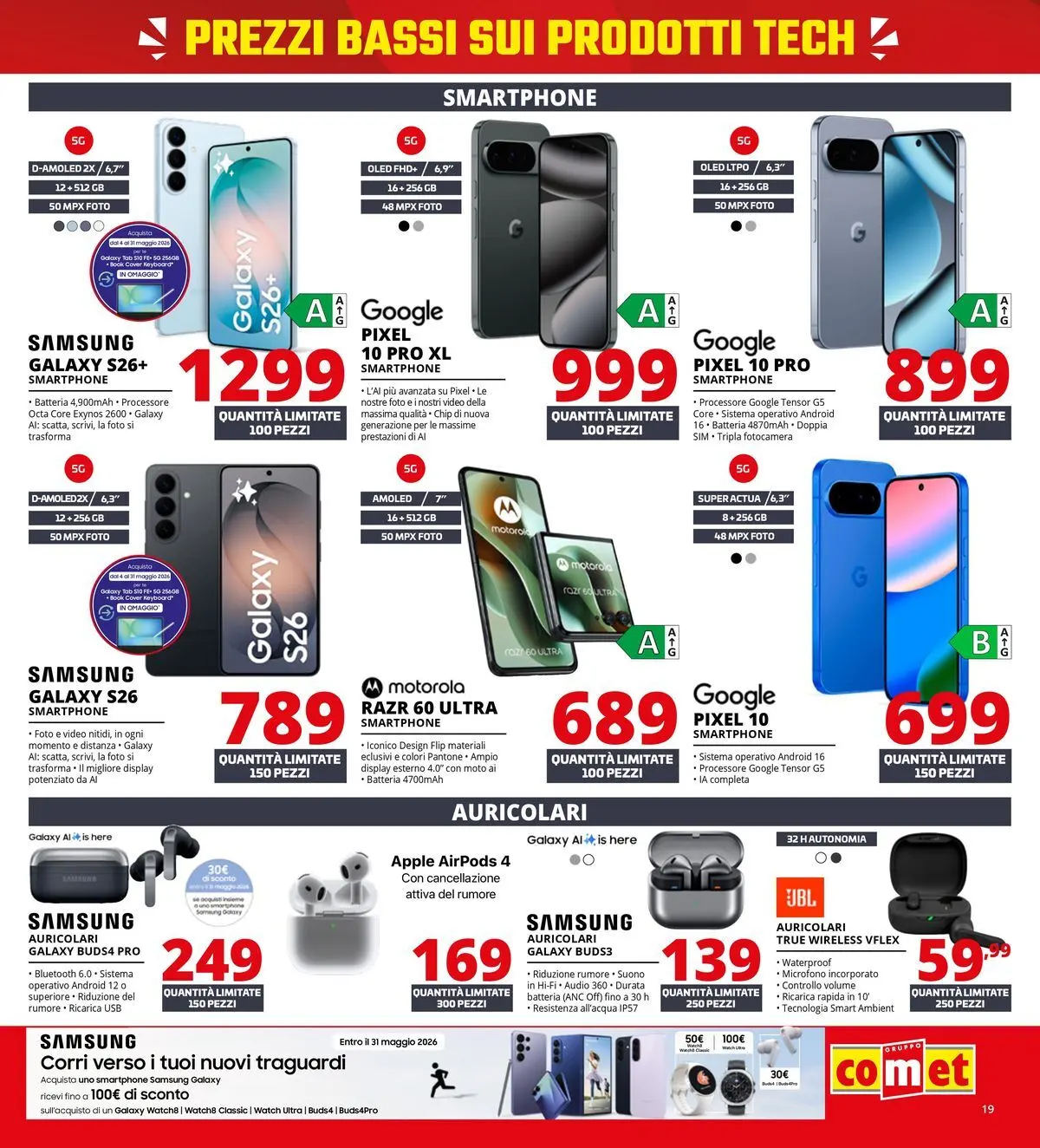 Nuovo Comet - Il meno caro costa la metà da Comet! dal 20/05/2026 > offerte anteprima 🛍️ | Pagina: 19