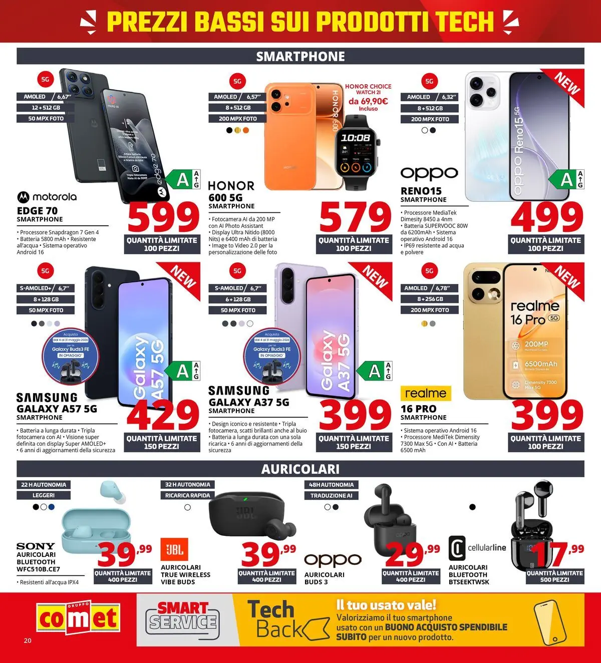 Nuovo Comet - Il meno caro costa la metà da Comet! dal 20/05/2026 > offerte anteprima 🛍️ | Pagina: 20