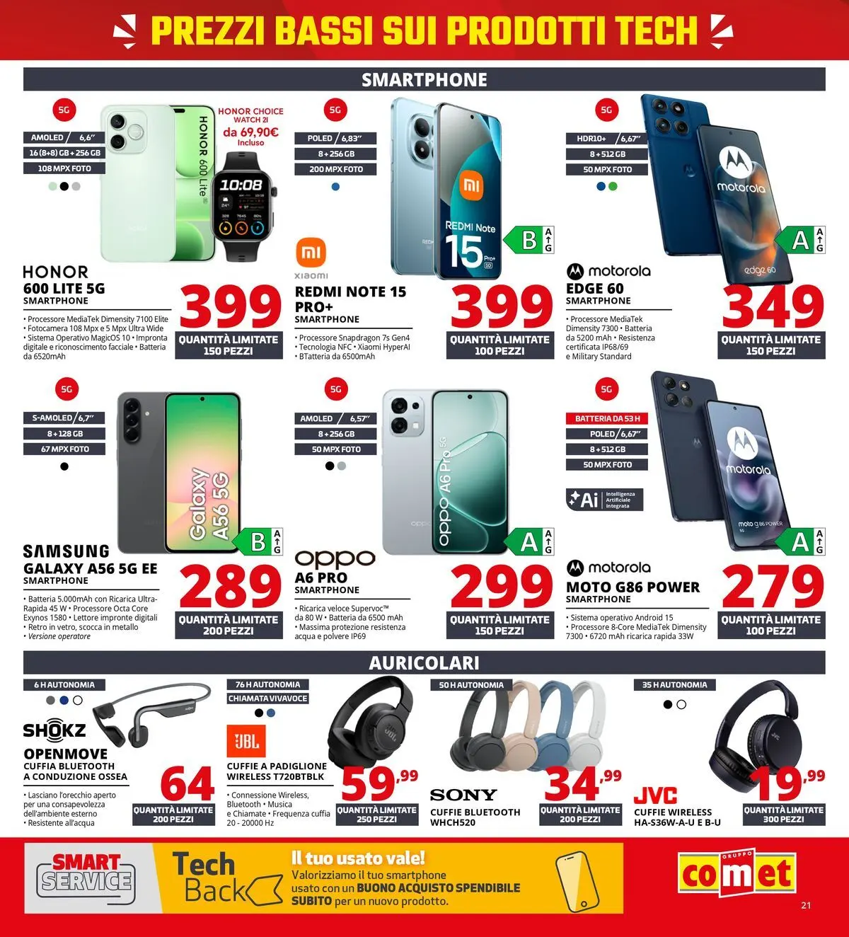 Nuovo Comet - Il meno caro costa la metà da Comet! dal 20/05/2026 > offerte anteprima 🛍️ | Pagina: 21