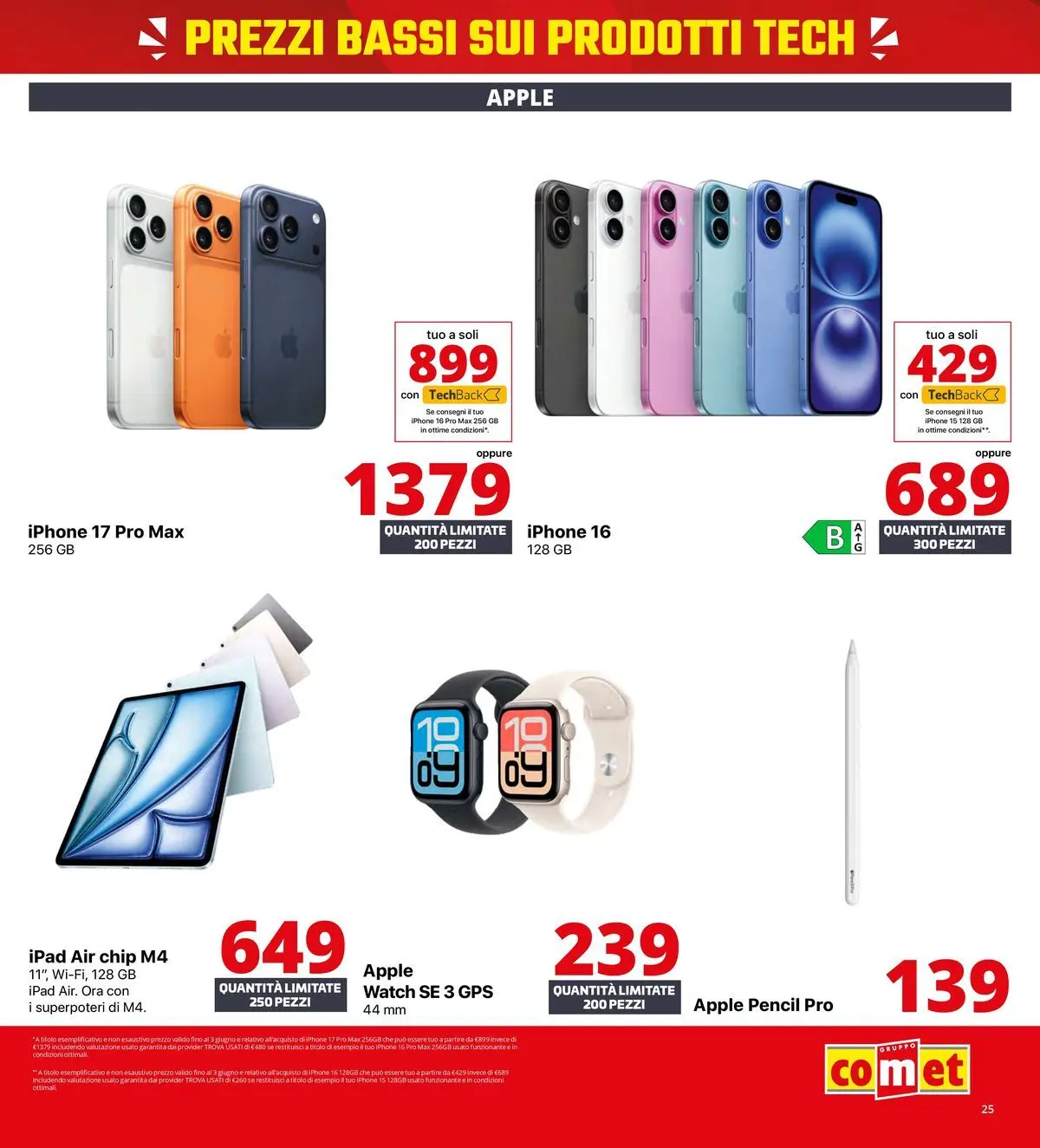 Nuovo Comet - Il meno caro costa la metà da Comet! dal 20/05/2026 > offerte anteprima 🛍️ | Pagina: 25