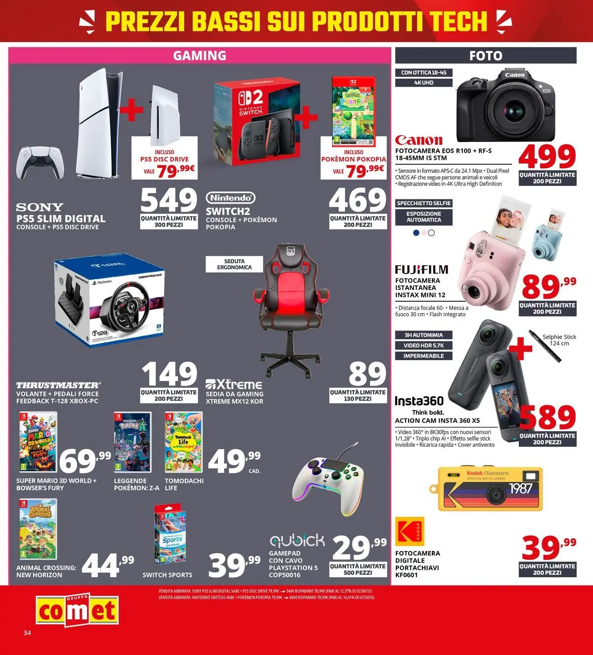Nuovo Comet - Il meno caro costa la metà da Comet! dal 20/05/2026 > offerte anteprima 🛍️ | Pagina: 34