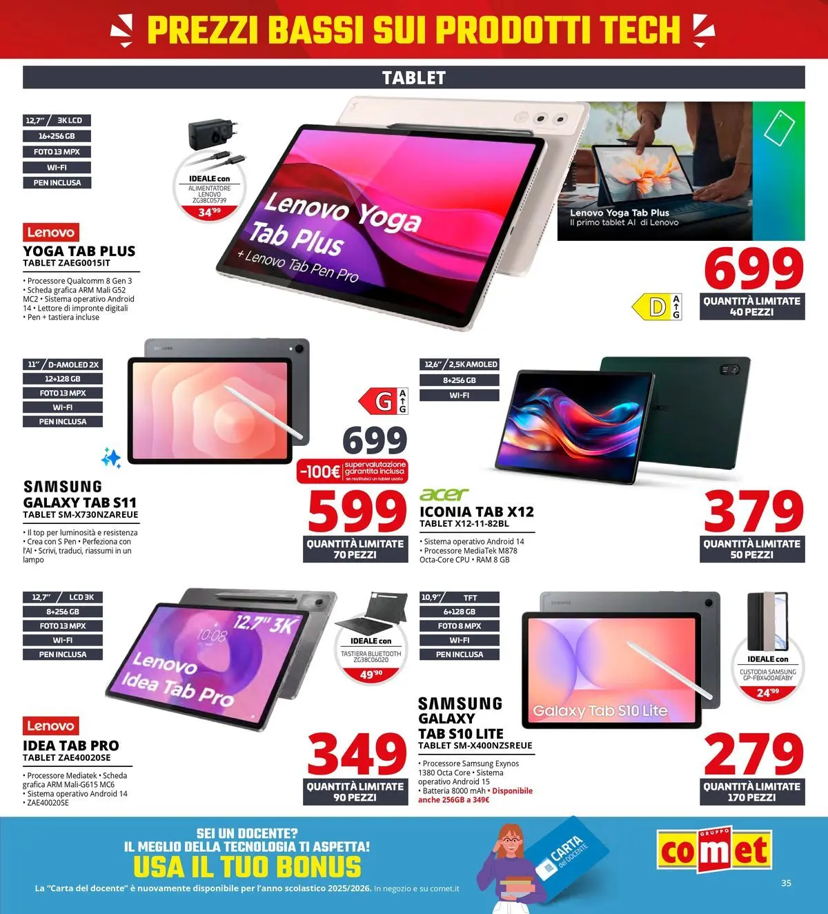 Nuovo Comet - Il meno caro costa la metà da Comet! dal 20/05/2026 > offerte anteprima 🛍️ | Pagina: 35