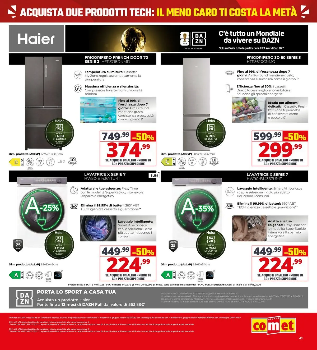 Nuovo Comet - Il meno caro costa la metà da Comet! dal 20/05/2026 > offerte anteprima 🛍️ | Pagina: 41