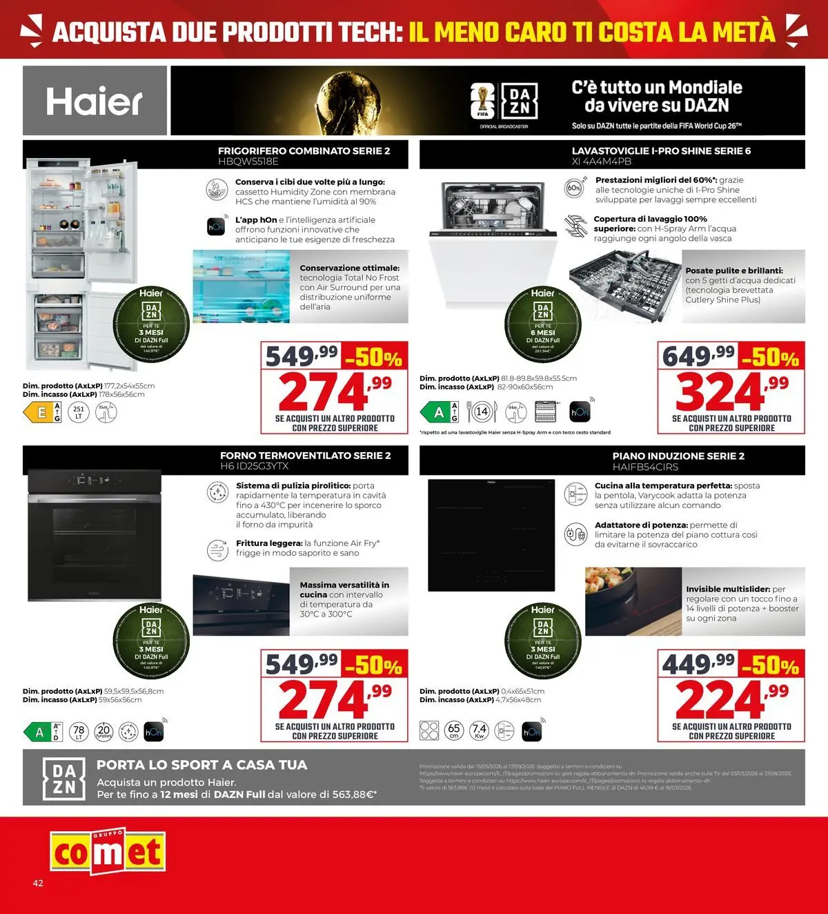 Nuovo Comet - Il meno caro costa la metà da Comet! dal 20/05/2026 > offerte anteprima 🛍️ | Pagina: 42