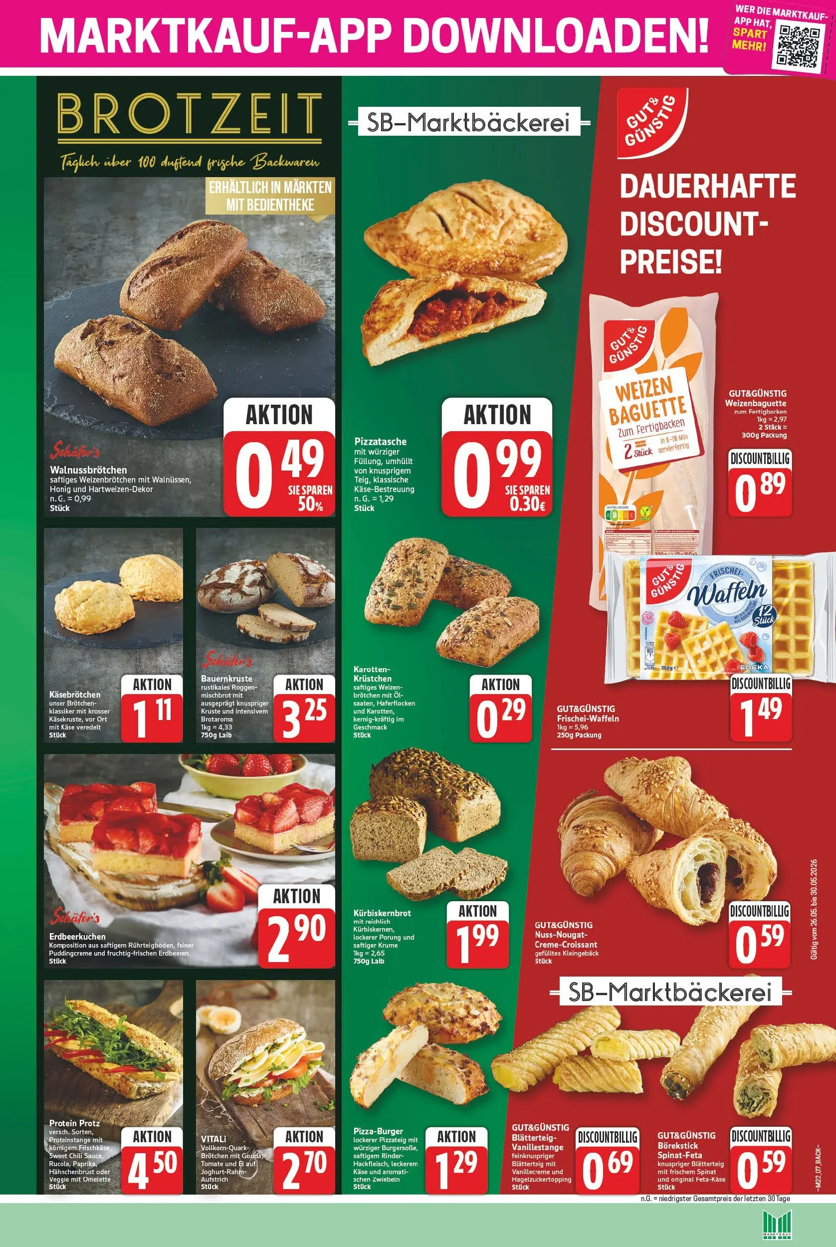 Marktkauf Prospekt Bad Salzuflen (ab 26.05.2026) » Angebote online | Seite: 7 | Produkte: Öl, Waffeln, Frischkase, Hahnchenbrust