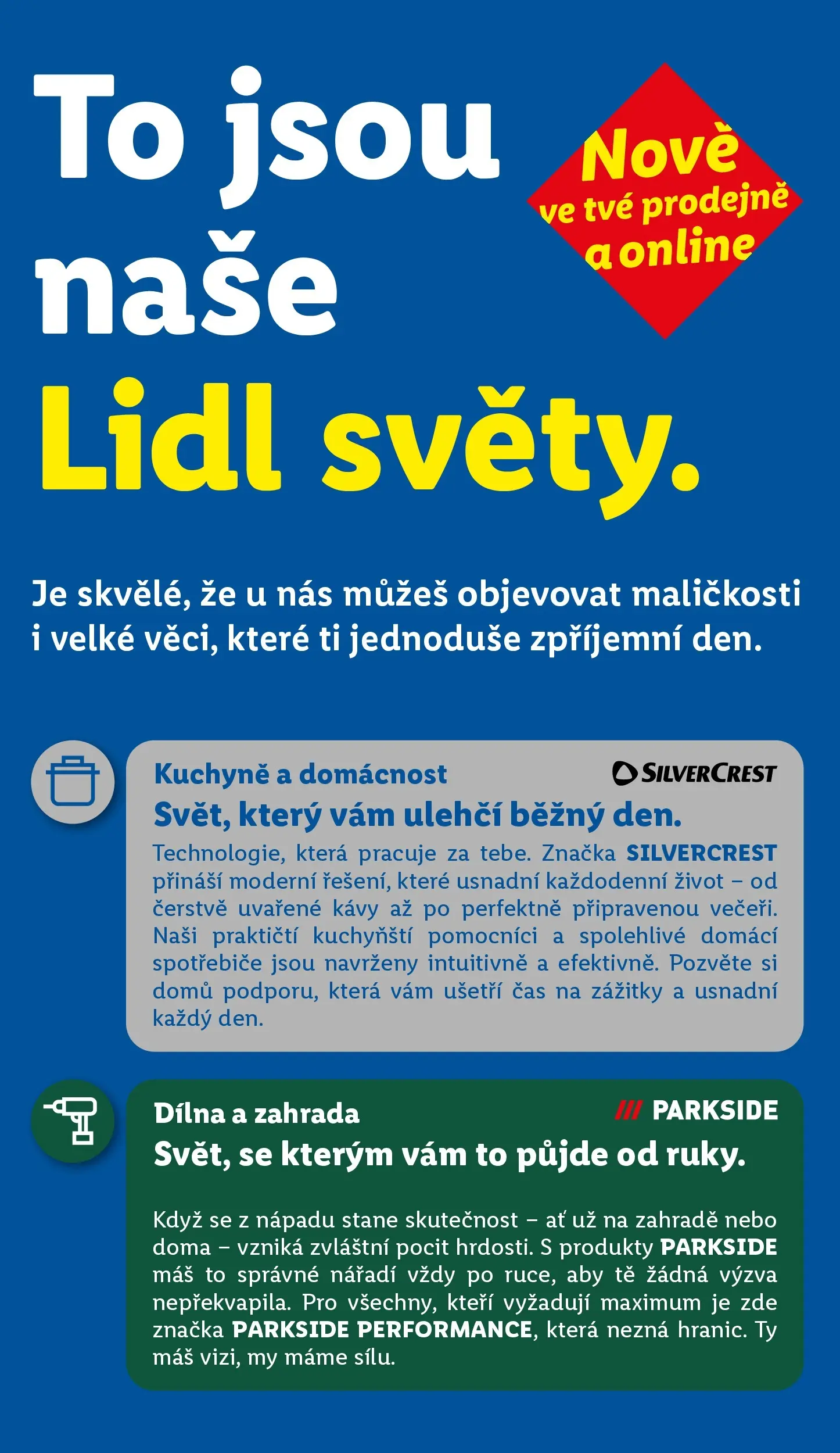 Lidl leták od 24.05.2026 - Nový akční leták | Strana: 34 | Produkty: Parkside, Zahrada, Nářadí, Kuchyně