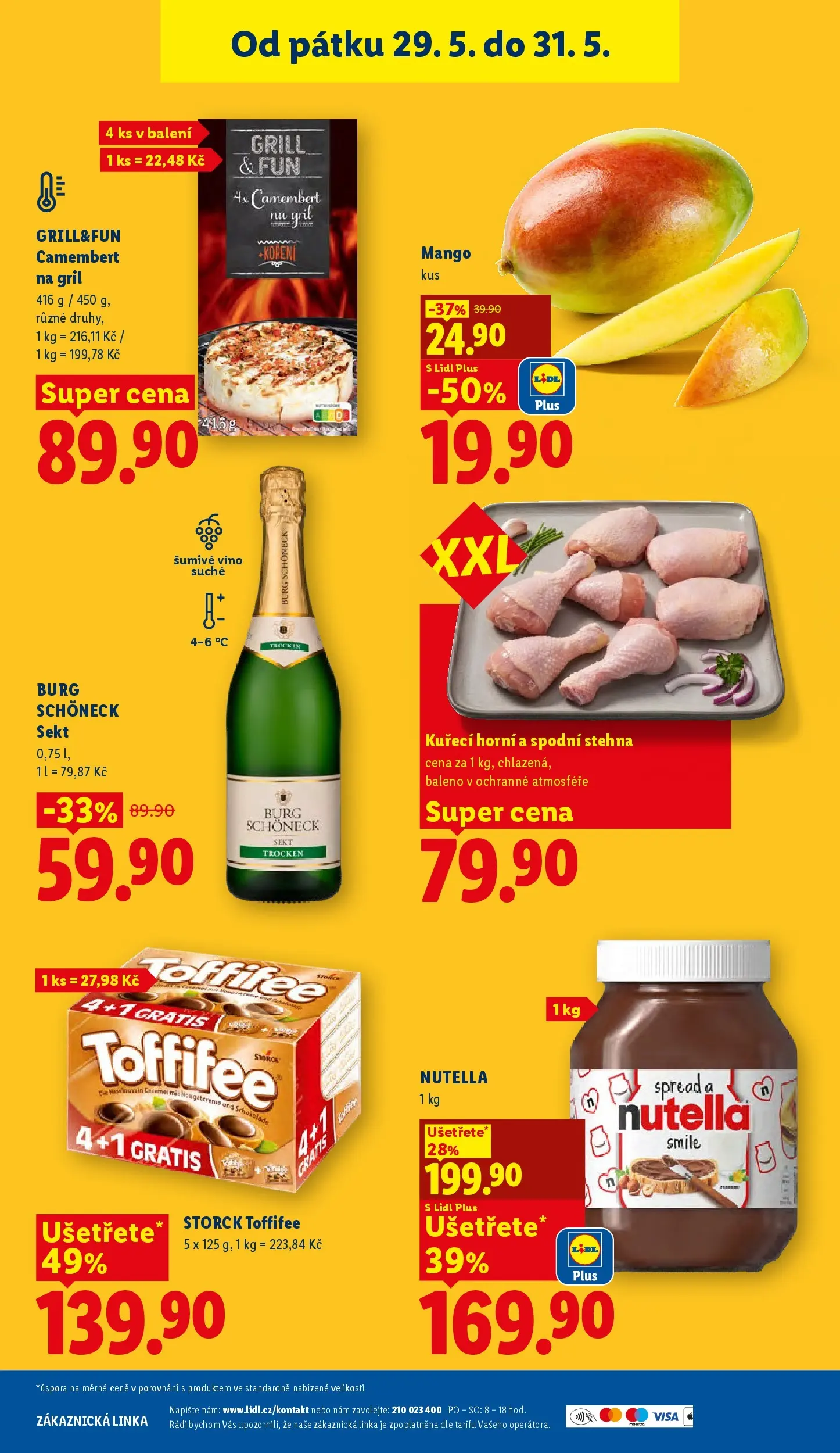 Lidl leták od 26.05.2026 - Nový akční leták | Strana: 43 | Produkty: Mango, Víno, Sekt, Nutella