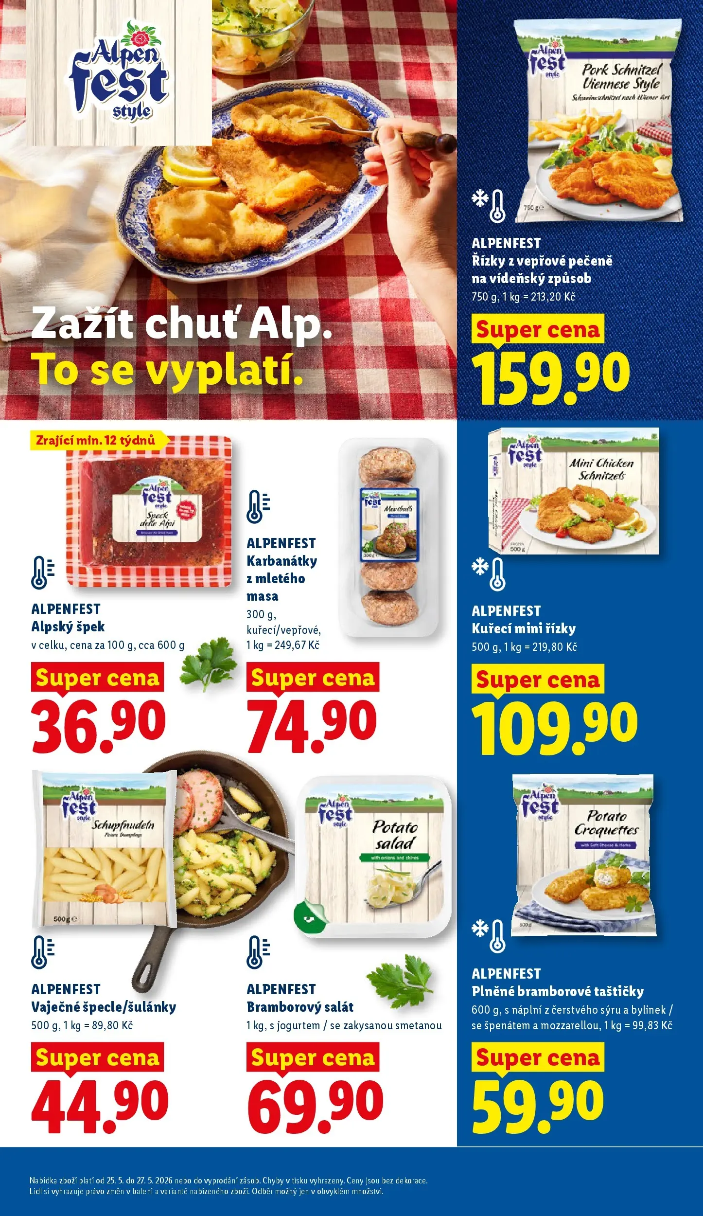Lidl leták od 24.05.2026 - Nový akční leták | Strana: 15 | Produkty: Bramborový salát, Test, Salát