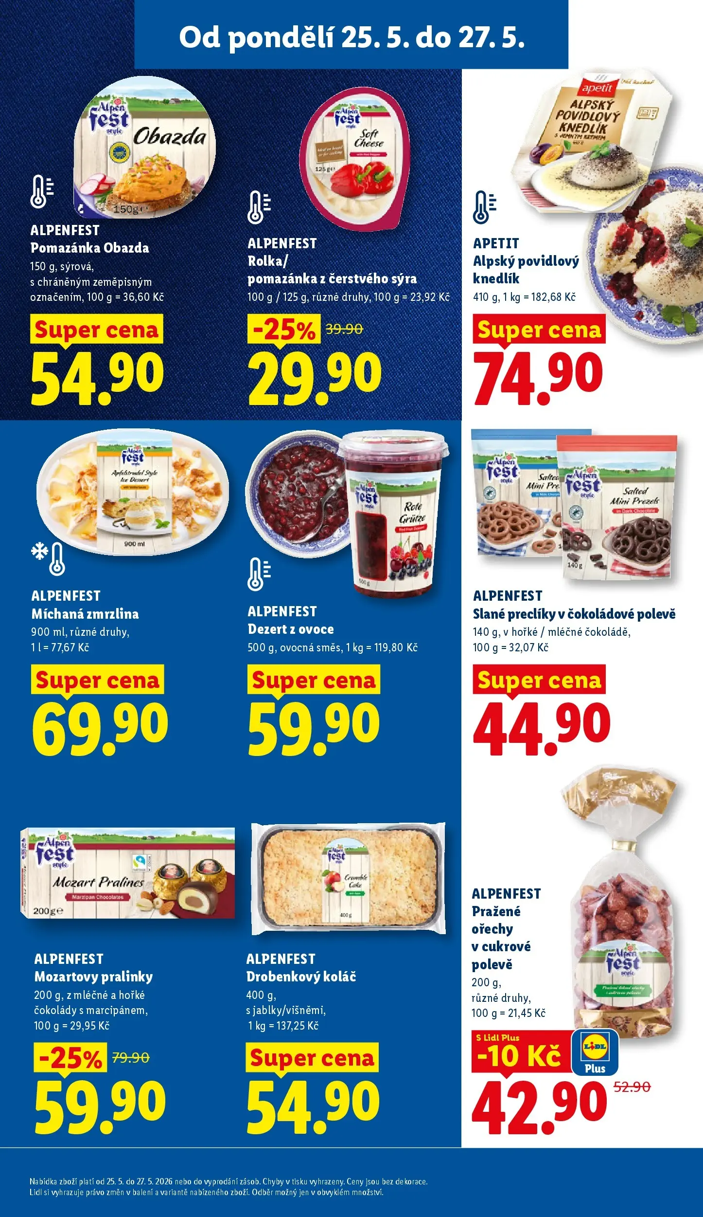 Lidl leták od 24.05.2026 - Nový akční leták | Strana: 17 | Produkty: Ovoce, Test, Ořechy, Pomazánka