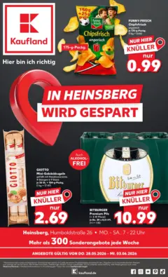 Kaufland Prospekt Heinsberg ab 27.05.2026 gültig
