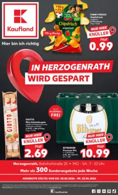 Kaufland Prospekt Herzogenrath ab 28.05.2026 gültig Kaufland Prospekt Herzogenrath ab 28.05.2026 gültig