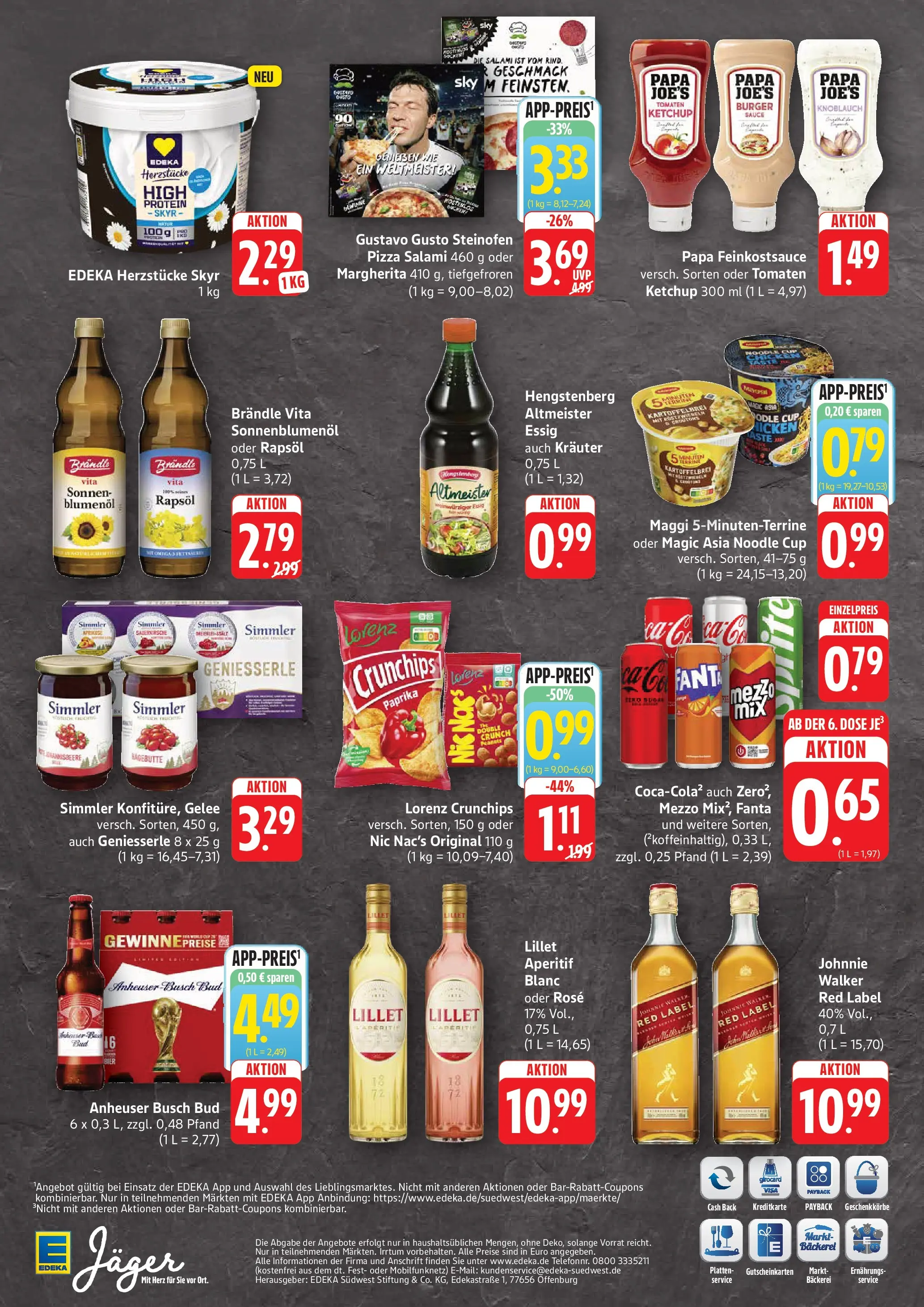 Edeka prospekt Stuttgart-Degerloch (ab 26.05.2026) » Angebote Online | Seite: 2 | Produkte: Whisky, Bäckerei, Lillet, Johnnie walker