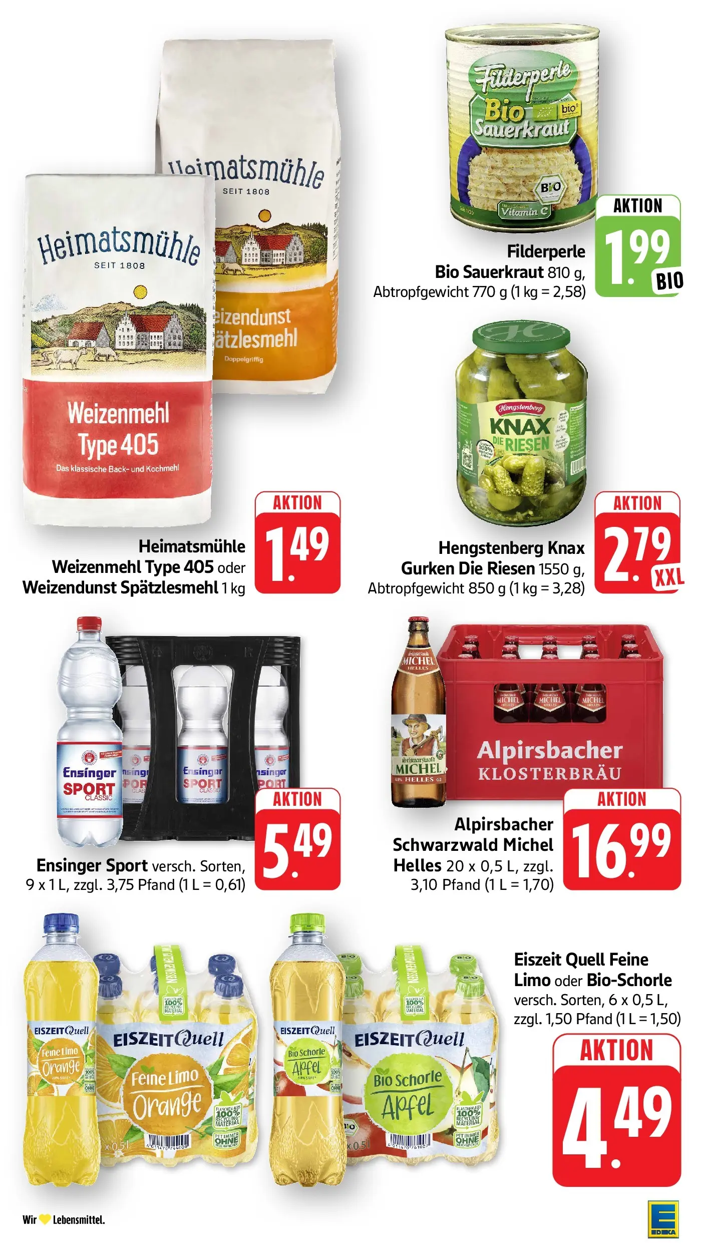 Edeka prospekt Möglingen (ab 26.05.2026) » Angebote Online | Seite: 35 | Produkte: Äpfel, Weizenmehl, Gurken