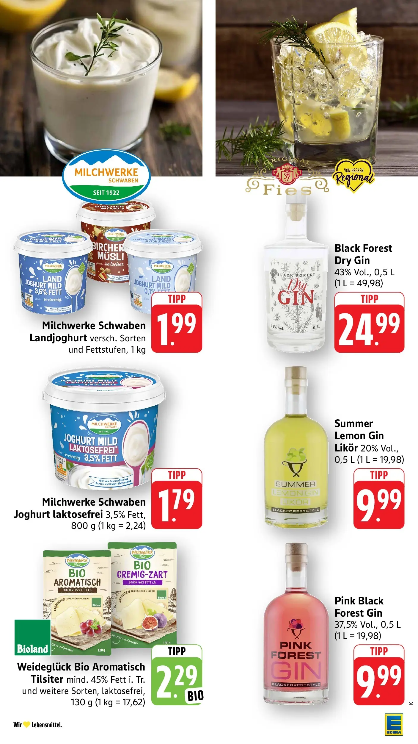 E center Prospekt Kehl (ab 26.05.2026) zum Blättern | Seite: 50 | Produkte: Musli, Likör, Gouda, Gin