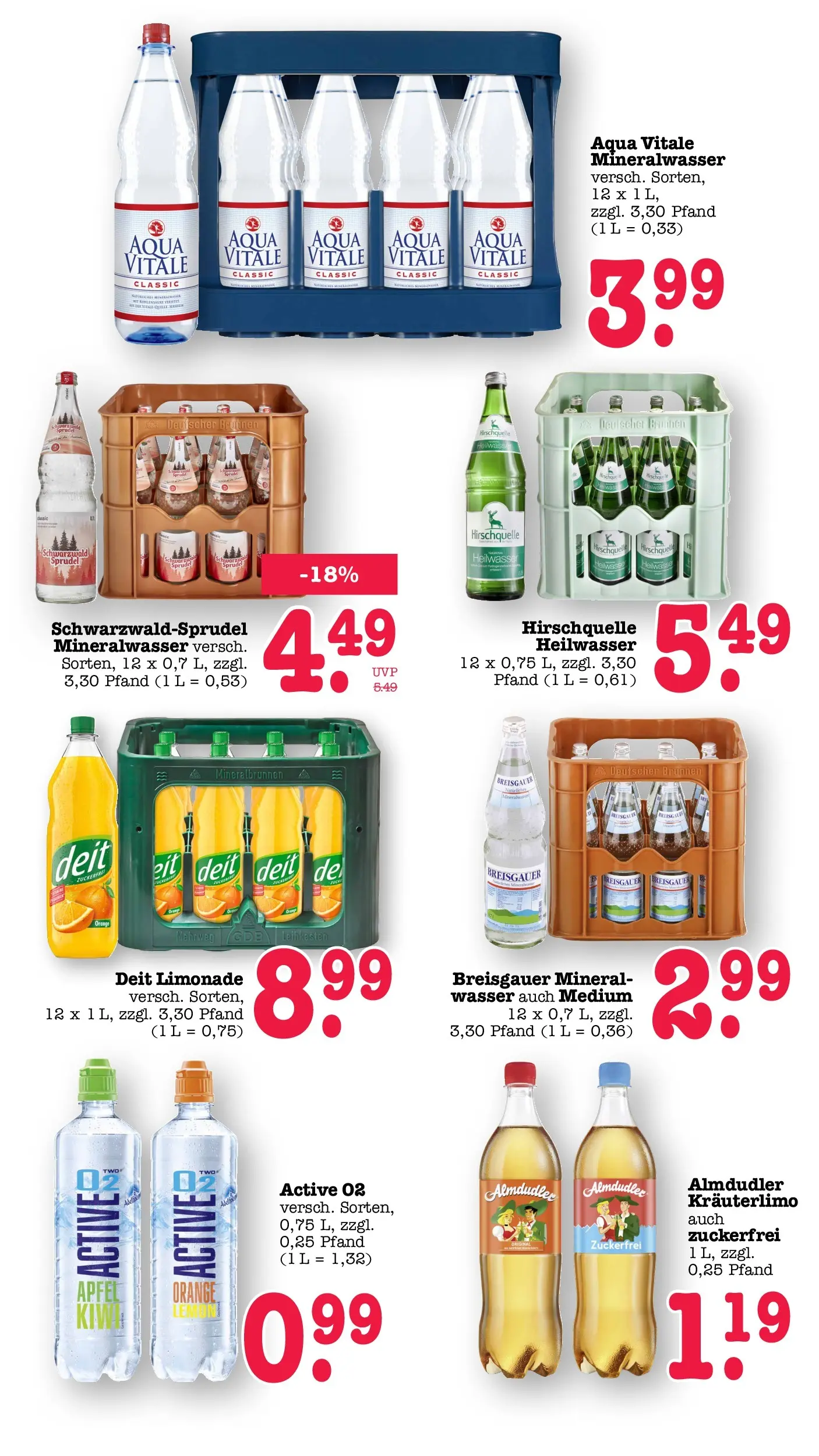 Edeka prospekt Bühlertal (ab 26.05.2026) » Angebote Online | Seite: 56 | Produkte: Äpfel, Limonade, Mineralwasser, Wasser