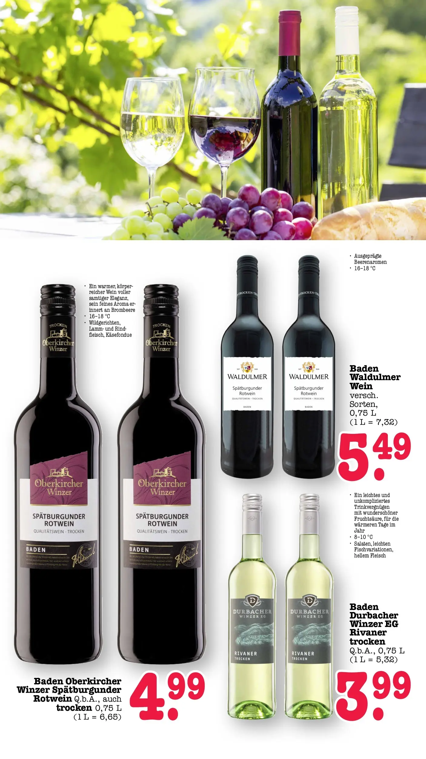 Edeka prospekt Bühlertal (ab 26.05.2026) » Angebote Online | Seite: 63 | Produkte: Rotwein, Wein, Fleisch