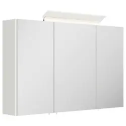 Spiegelschrank Wei&szlig; Hochglanz B: 120 cm