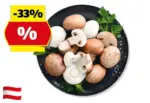 HOFER HOFER MARKTPLATZ Bio-Champignons aus &Ouml;sterreich*, 250 g