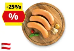 GENUSS 100% AUS &Ouml;STERREICH Knacker, 1 kg