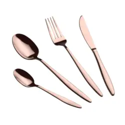 BERLINGER HAUS Прибори за хранене Rose Gold 24 бр.