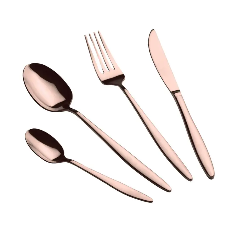 BERLINGER HAUS Прибори за хранене Rose Gold 24 бр.