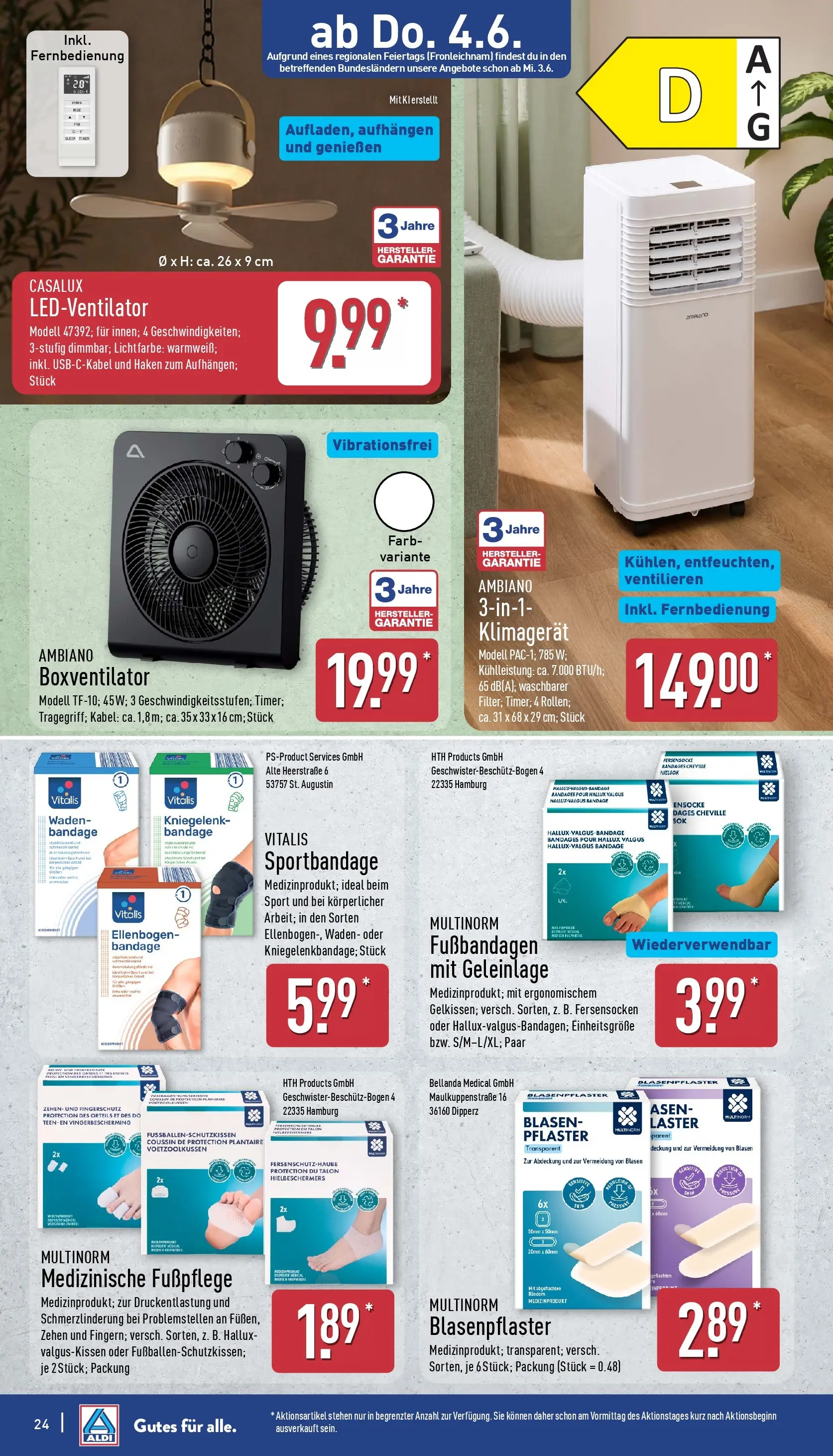 Aldi - ALDI Nord: Wochenangebote (ab 31.05.2026) » Angebote Online | Seite: 25