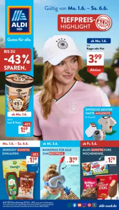 Aldi Süd Wochenangebote ab 01.06.2026 gültig