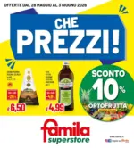 Famila Superstore CHE PREZZI - al 03.06.2026