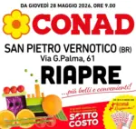 Conad Adriatico Soc.Coop. CONAD San Pietro Vernotico...RIAPRE! - al 13.06.2026