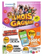 E.Leclerc LE MOIS GAGNANT 2 - du 26.05.2026