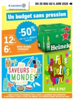 E.Leclerc DEPENSER MOINS 11 - MIXTE - au 06.06.2026