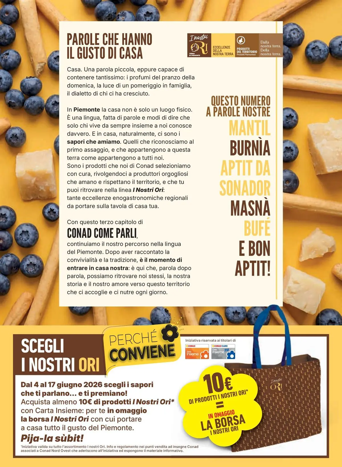 Nuovo Spazio Conad - Localismo dal 03/06/2026 > offerte anteprima 🛍️ | Pagina: 2 | Prodotti: Tè, Borsa, Terra