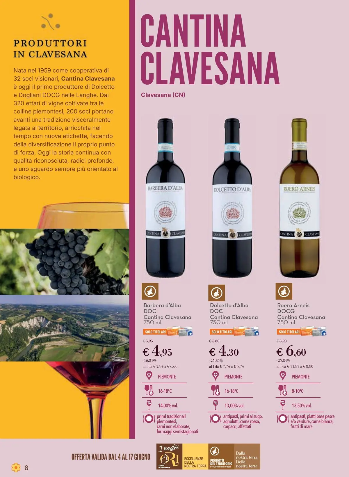 Nuovo Spazio Conad - Localismo dal 03/06/2026 > offerte anteprima 🛍️ | Pagina: 8 | Prodotti: Pesce, Frutti di mare, Terra