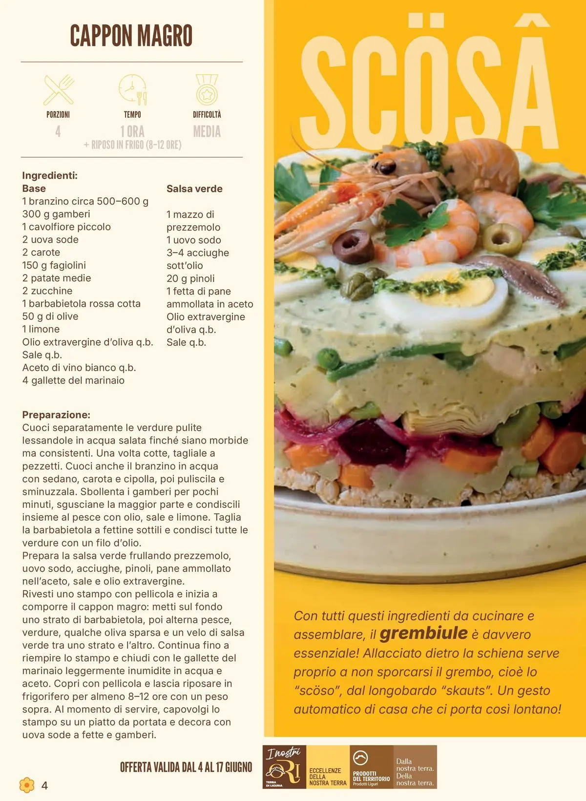 Nuovo Spazio Conad - Localismo dal 03/06/2026 > offerte anteprima 🛍️ | Pagina: 4 | Prodotti: Uova, Branzino, Acciughe, Piatto