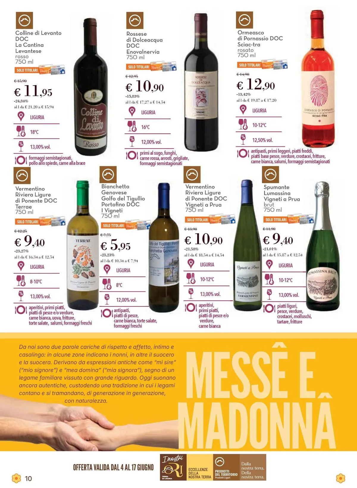 Nuovo Spazio Conad - Localismo dal 03/06/2026 > offerte anteprima 🛍️ | Pagina: 10 | Prodotti: Pollo, Intimo, Spumante, Terra