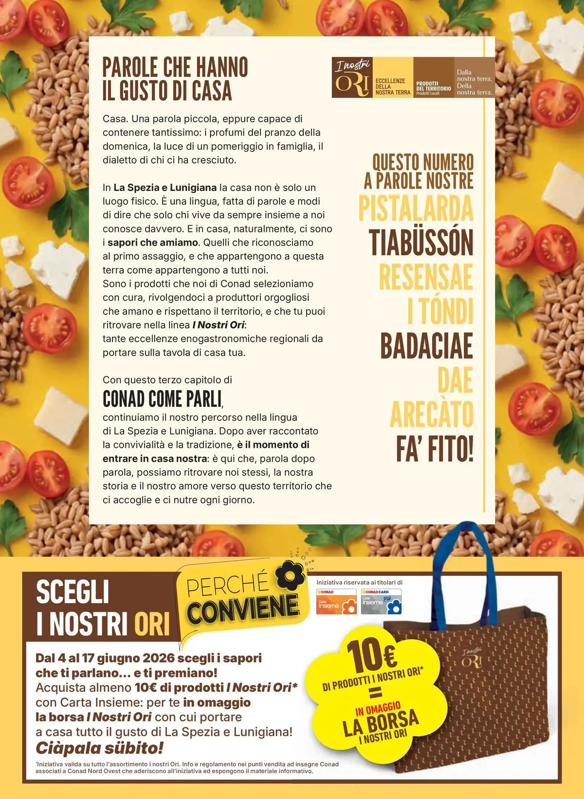 Volantino Conad dal 03/06/2026 > Anteprima | Pagina: 2 | Prodotti: Tè, Borsa, Terra