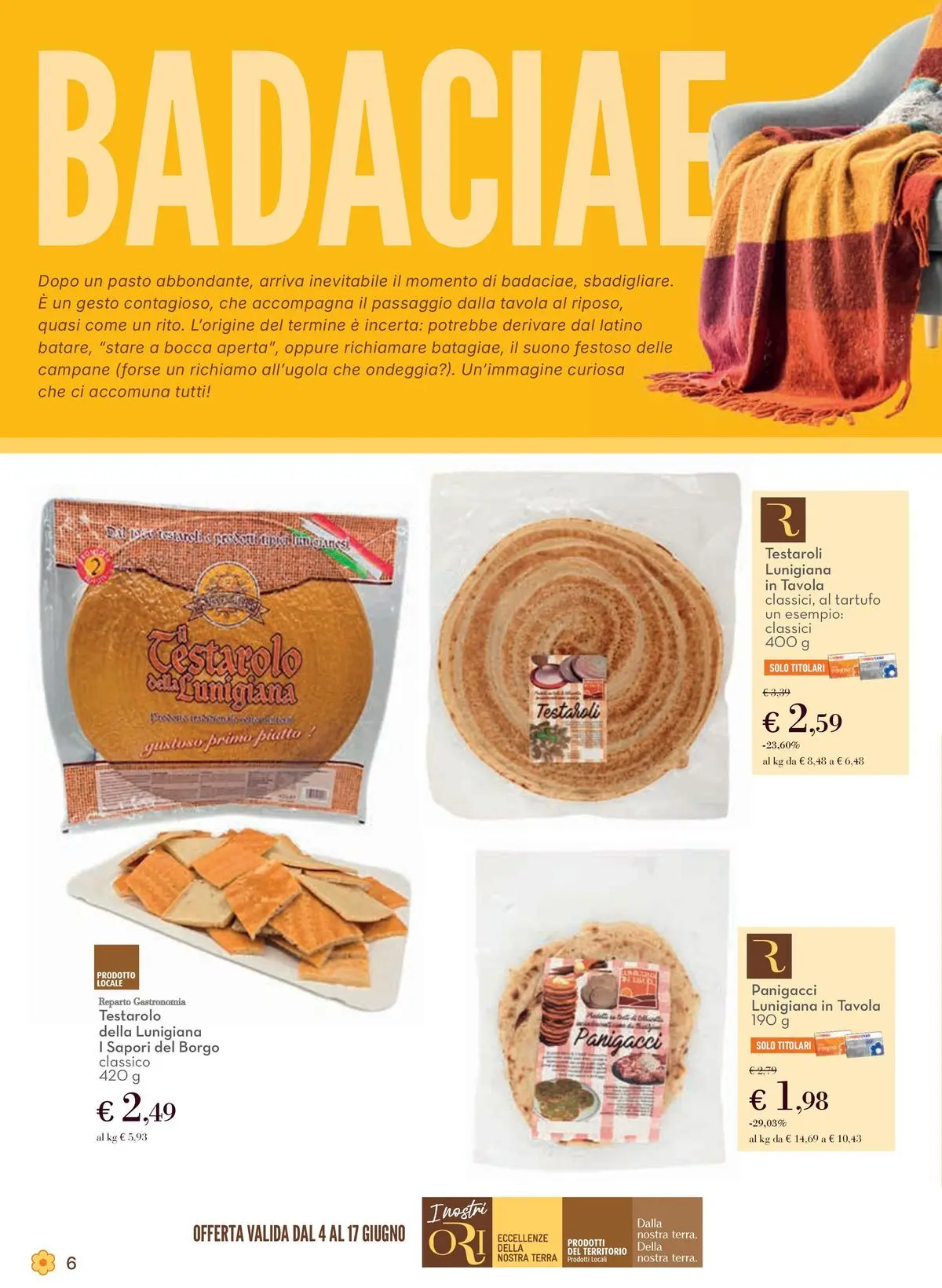 Volantino Conad dal 03/06/2026 > Anteprima | Pagina: 6 | Prodotti: Tartufo, Pasta, Piatto, Terra