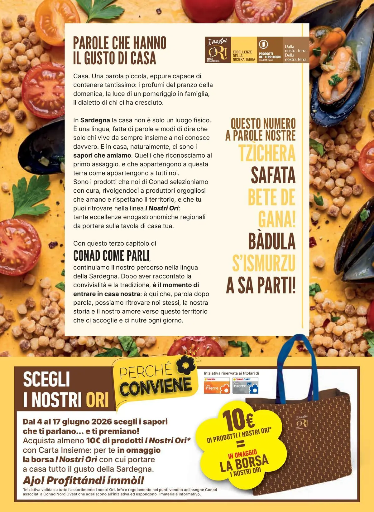 Volantino Conad dal 03/06/2026 > Anteprima | Pagina: 2 | Prodotti: Tè, Borsa, Terra