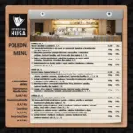 Potrefen&aacute; Husa Poledn&iacute; menu &ndash; do 29.05.2026