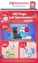 Rossmann Rossmann: 365 Tage auf Sparmodus - bis 31.05.2026