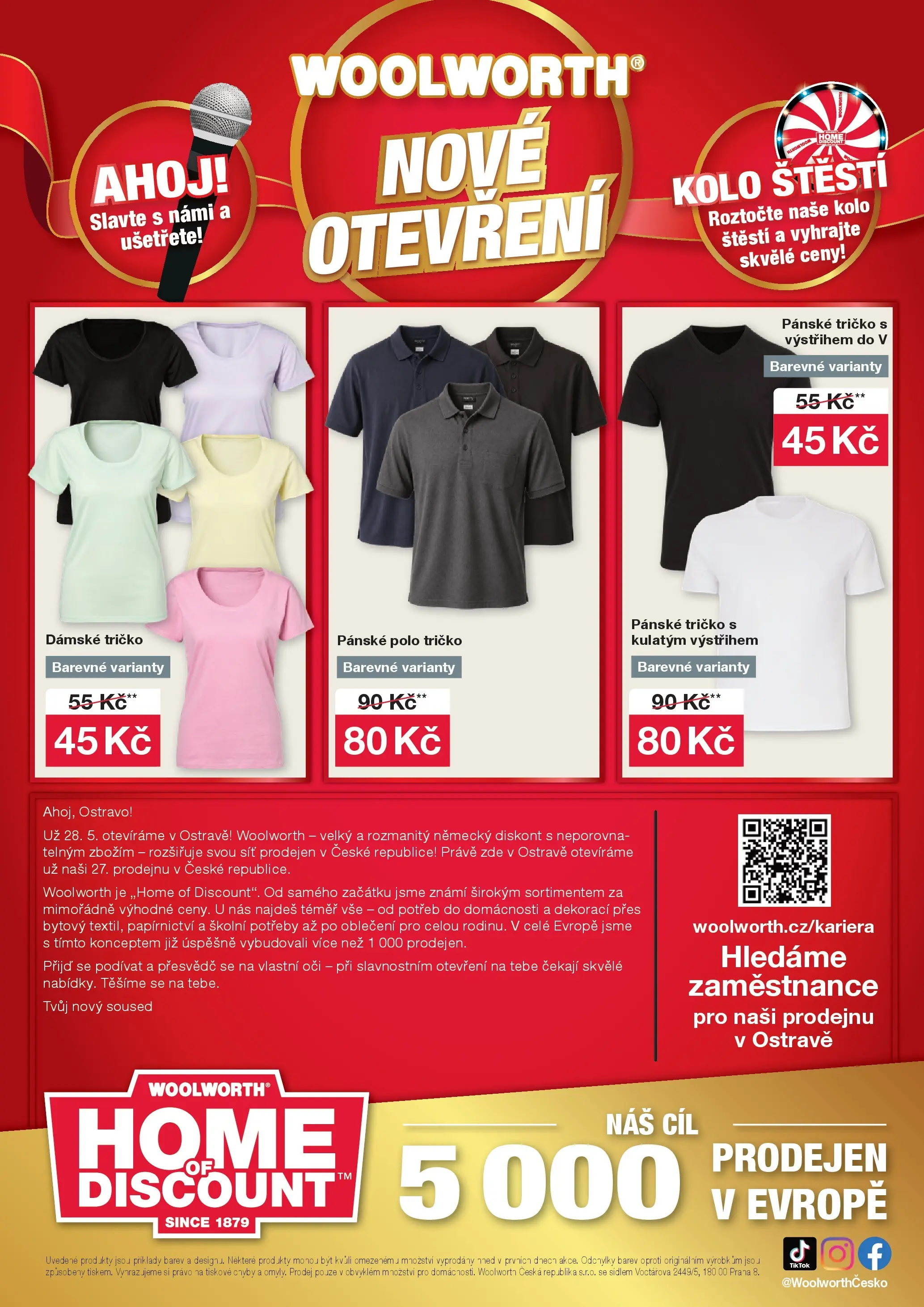 Woolworth leták - Ostrava od 26.05.2026 - akční nabídka | Strana: 8 | Produkty: Tričko, Síť, Med, Školní potřeby