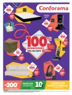 Conforama Jusqu'au 100% rembours&eacute;s - au 08.06.2026