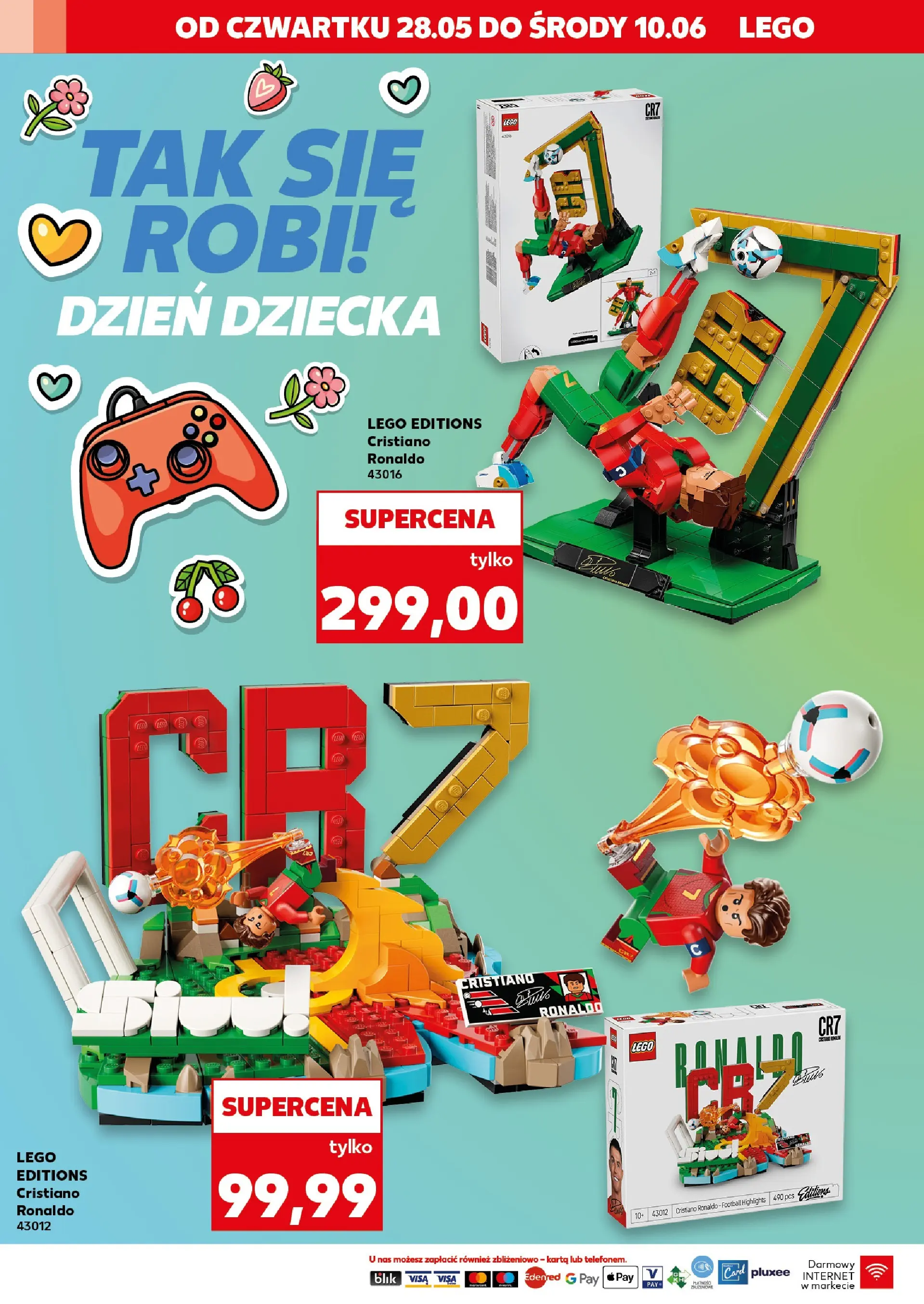 Kaufland gazetka - Złap Okazje od 28.05.2026 - od jutra PDF | Strona: 2 | Produkty: Karta, Lego