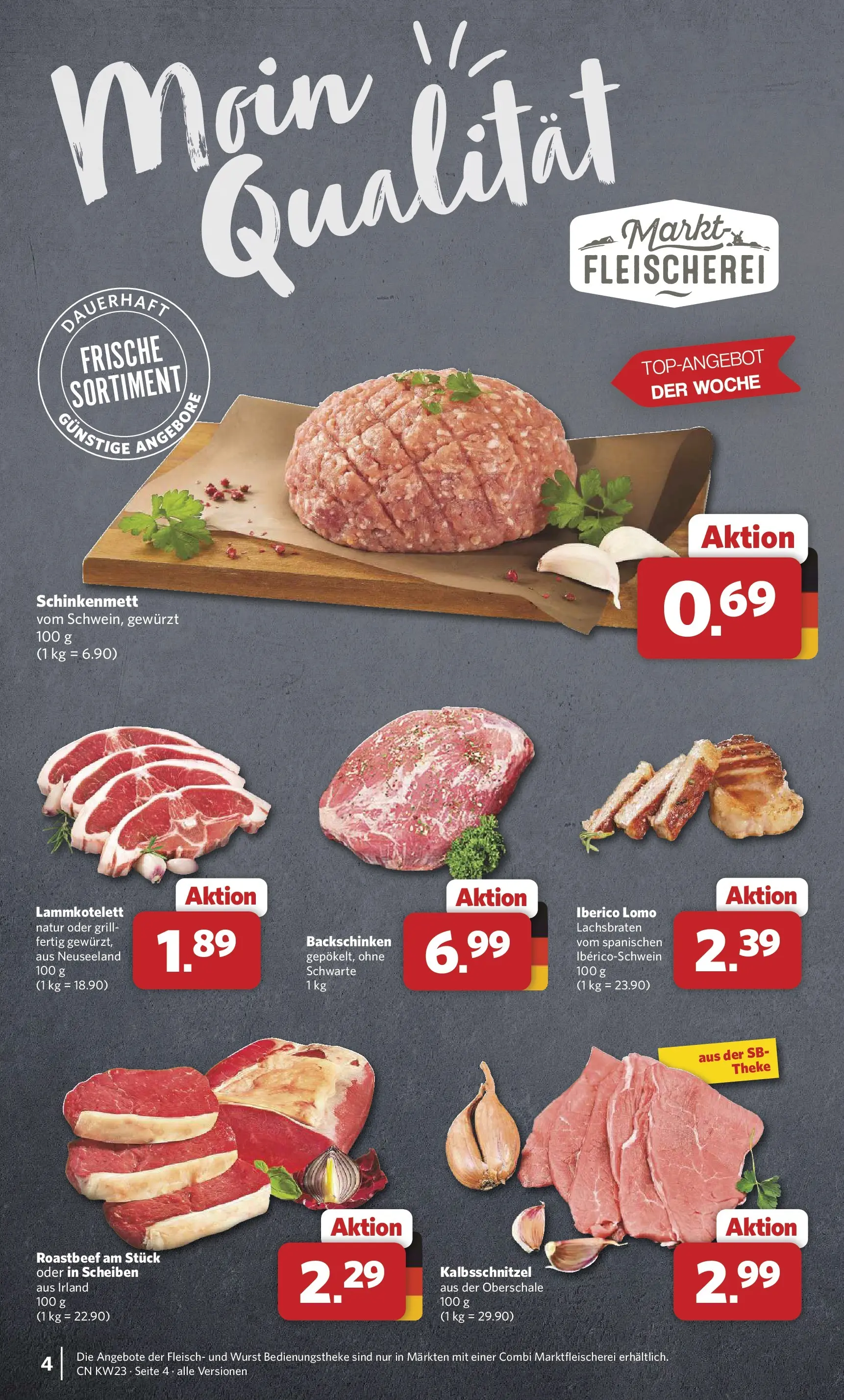 Combi Unsere Combi Wochenangebote (ab 01.06.2026) zum Blättern | Seite: 4 | Produkte: Grill, Theke, Roastbeef, Wurst