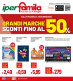 Iperfamila GRANDI MARCHE SCONTI FINO AL 50% - al 10.06.2026